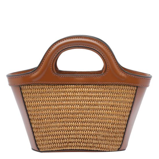 25FW 마르니 토트백 BMMP0067Q4 P7398ZO974 Brown - MARNI