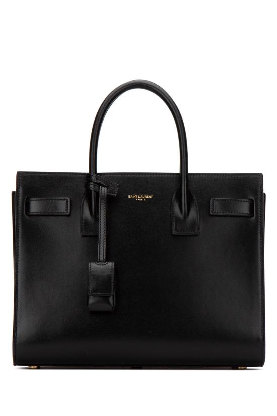 26SS 생로랑 스무스 레더 삭 드 주르 베이비백 42186302G9W 1000 Nero