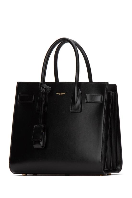 26SS 생로랑 스무스 레더 삭 드 주르 베이비백 42186302G9W 1000 Nero - SAINT LAURENT