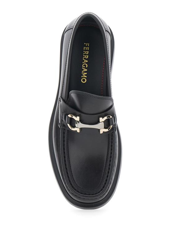 25FW 살바토레 페라가모 로퍼 0223000768108 Black - SALVATORE FERRAGAMO