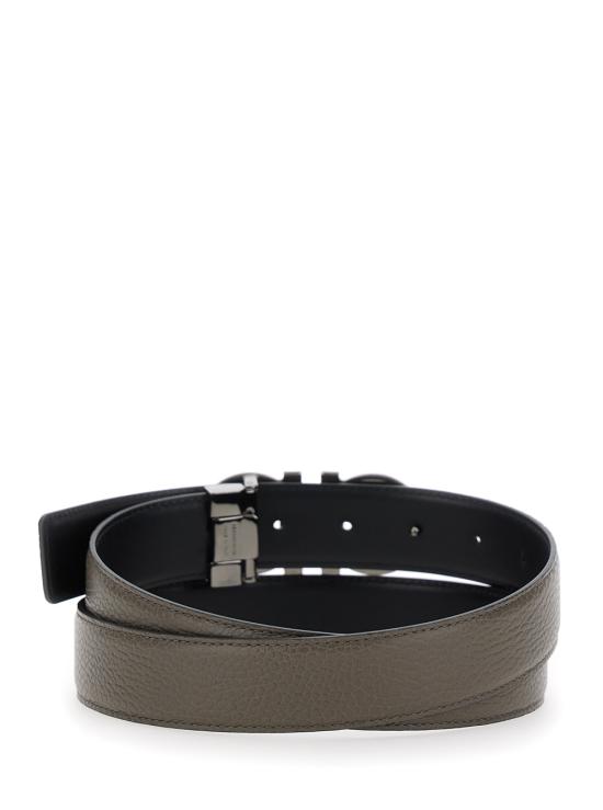 25FW 살바토레 페라가모 벨트 6705740786346 Grey - SALVATORE FERRAGAMO