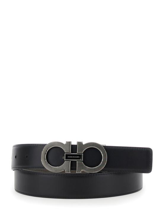 25FW 살바토레 페라가모 벨트 6705740786346 Grey - SALVATORE FERRAGAMO