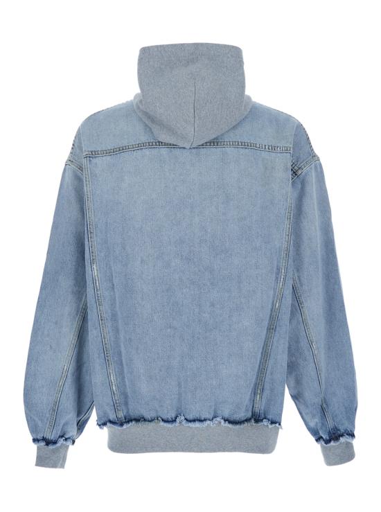 25FW 발렌시아가 데님 자켓 824304TSW824200 Light blue - BALENCIAGA