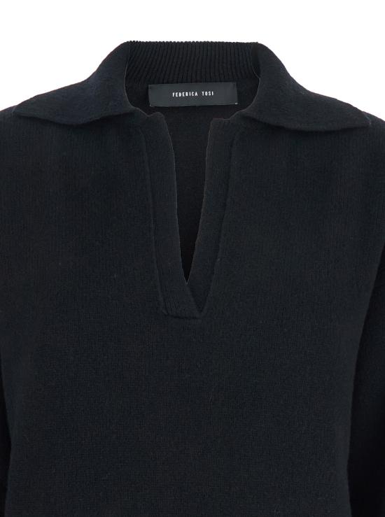 25FW 페데리카 토시 탑 3200435129 Black - FEDERICA TOSI