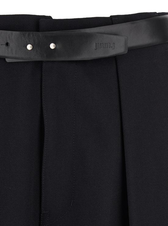 25FW 준지 스트레이트 팬츠 JC5921P26RNAVY Black - JUUN.J