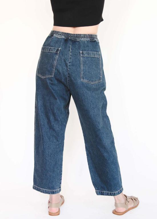  샤이나 모트 크롭 팬츠 페인터 팬트 이스트 팬트 - SHAINA MOTE