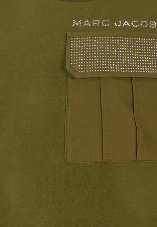 24FW [키즈] 마크제이콥스 티셔츠 W60255 66K GREEN - MARC JACOBS