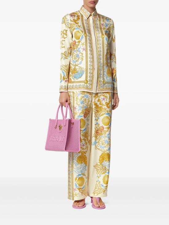 25FW 베르사체 셔츠 1001360 1A14746 5K640 EGGSHELL MULTI - VERSACE