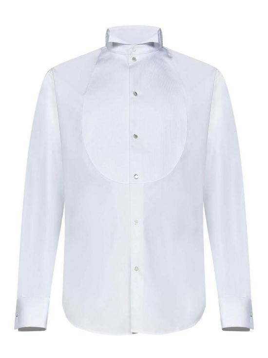 25FW 엠포리오 아르마니 긴팔 셔츠 EM000190TE10247U0002 White