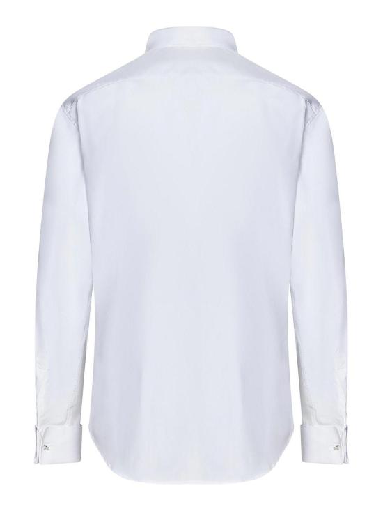 25FW 엠포리오 아르마니 긴팔 셔츠 EM000190TE10247U0002 White - EMPORIO ARMANI