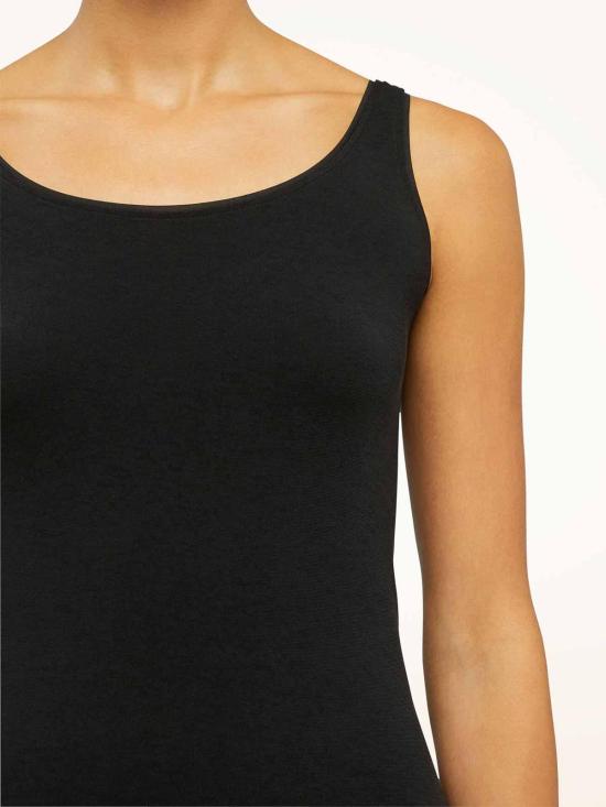  월포드 민소매 티셔츠 550457005 Black - WOLFORD