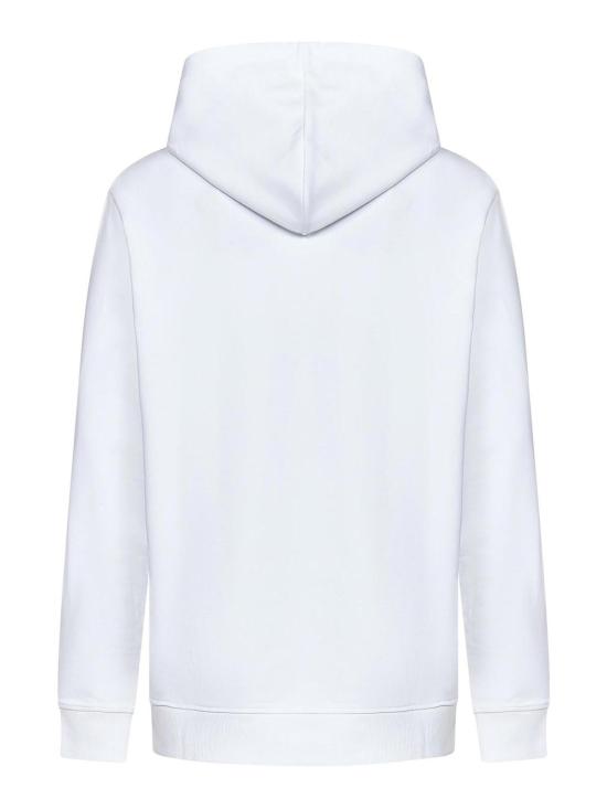  발망 후드 티셔츠 DH1JT047BC78GAB White - BALMAIN