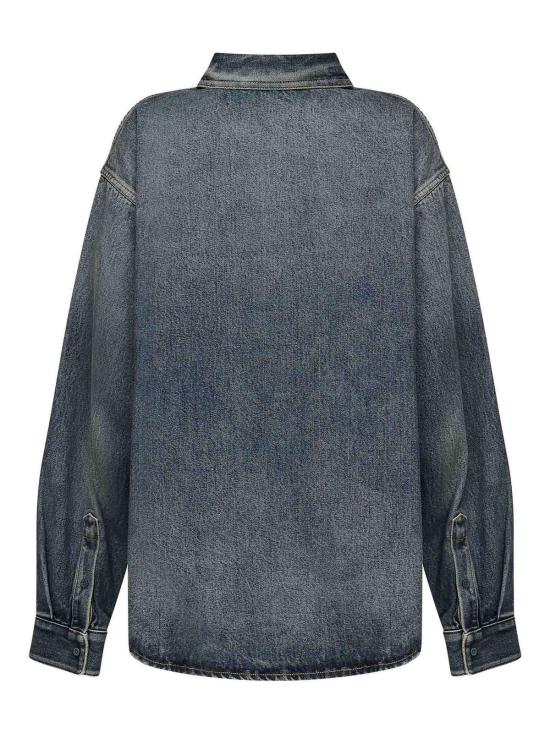  발렌시아가 플레어드 카고 팬츠 783691THW254245 BLUE - BALENCIAGA