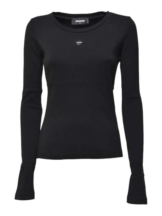  디스퀘어드2 긴팔 티셔츠 S75GD0428D20021900 Black