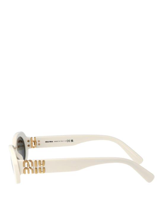 26FW 미우미우 선글라스 0MU06ZS1425S0 White - MIU MIU