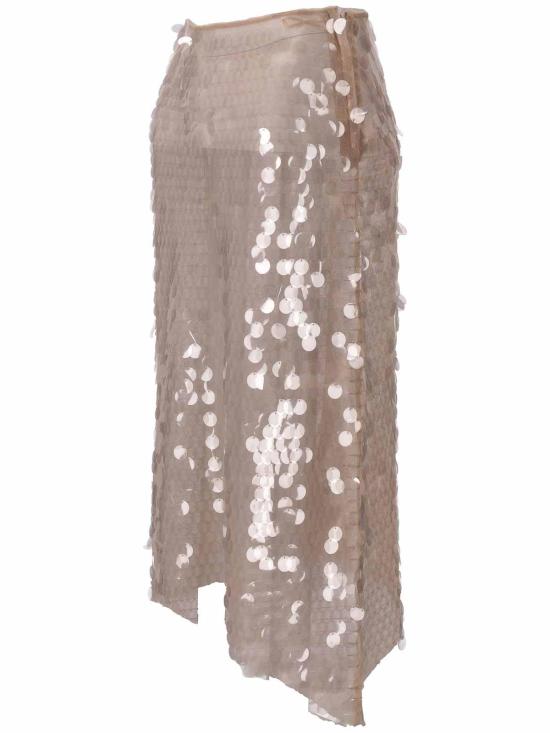 26SS 니콜로 파스콸레티 미디 스커트 NP07S004PAILNUDE Nude Neutrals - NICCOLÒ PASQUALETTI