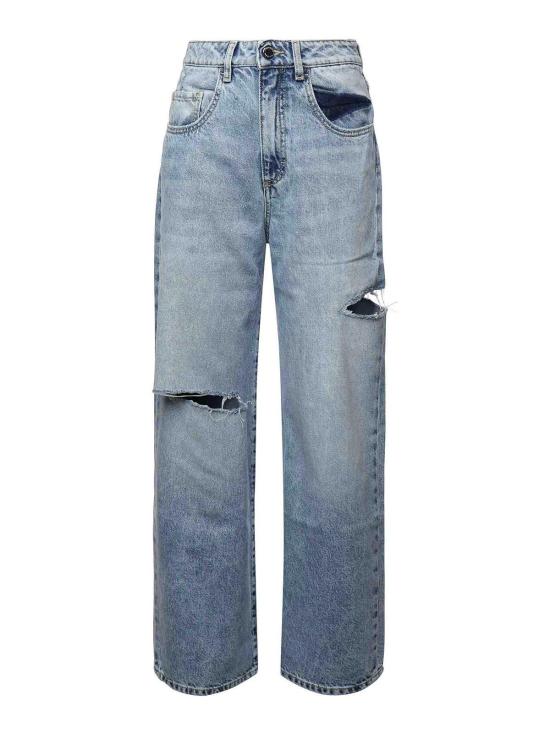  아이콘데님 스트레이트 팬츠 POPPYSKY804 Blue