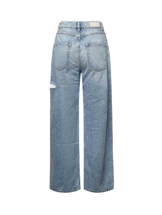  아이콘데님 스트레이트 팬츠 POPPYSKY804 Blue - ICON DENIM