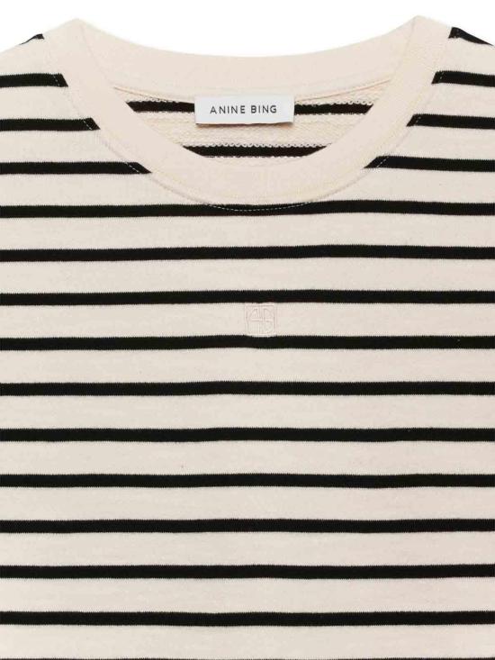 26SS 애니빙 반팔 티셔츠 A0811431MTL69 Beige - ANINE BING