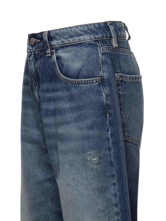  아이콘데님 스트레이트 팬츠 BEA8670 Blue - ICON DENIM