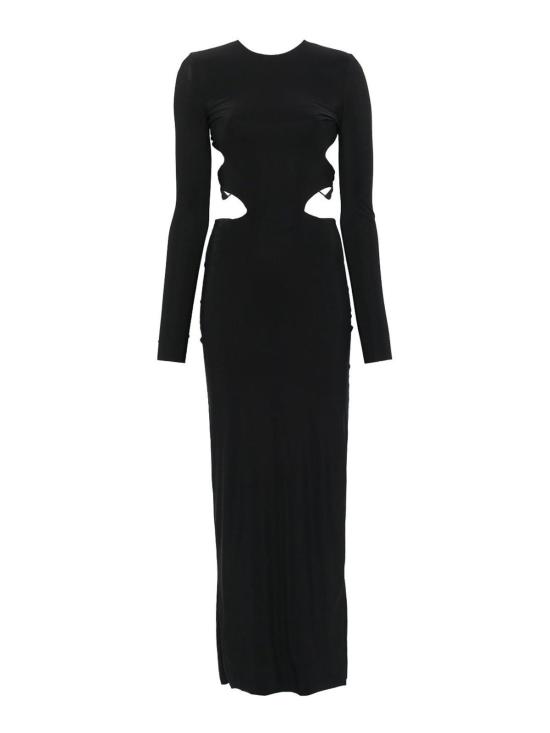  아마주인 미디 스커트 10TECUDBDEEPBLACK Black