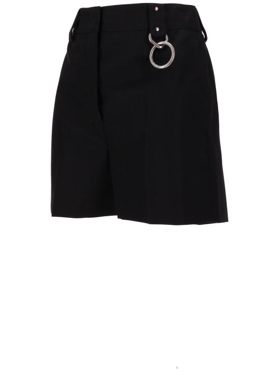  프라다 숏 스커트 P220JCSOOO108NF0002 Black - PRADA