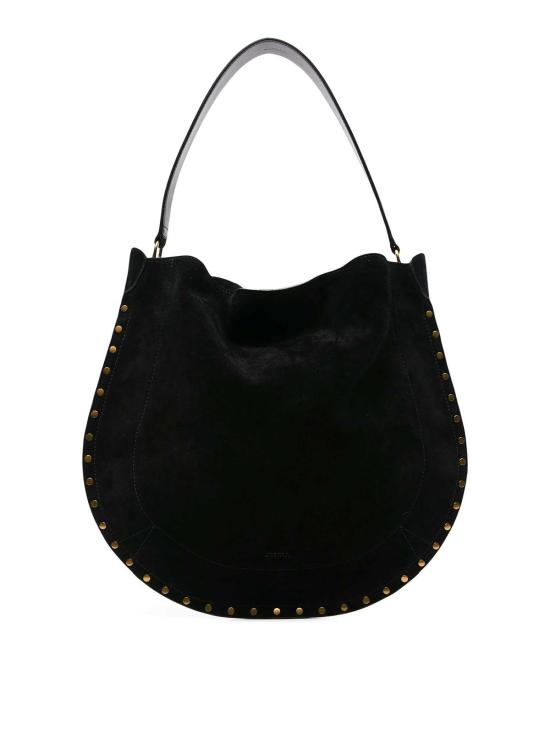 25FW 이자벨마랑 OSKAN 오스칸 문 숄더백 PP0200FAB2C03M01BK