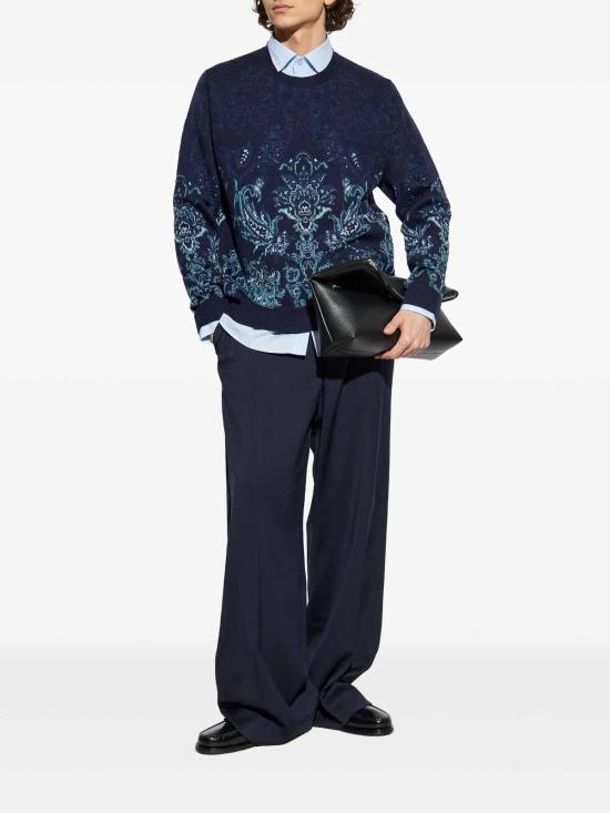 25FW 에트로 스웨터 MRKF0096AQ177S9883 Blue - ETRO