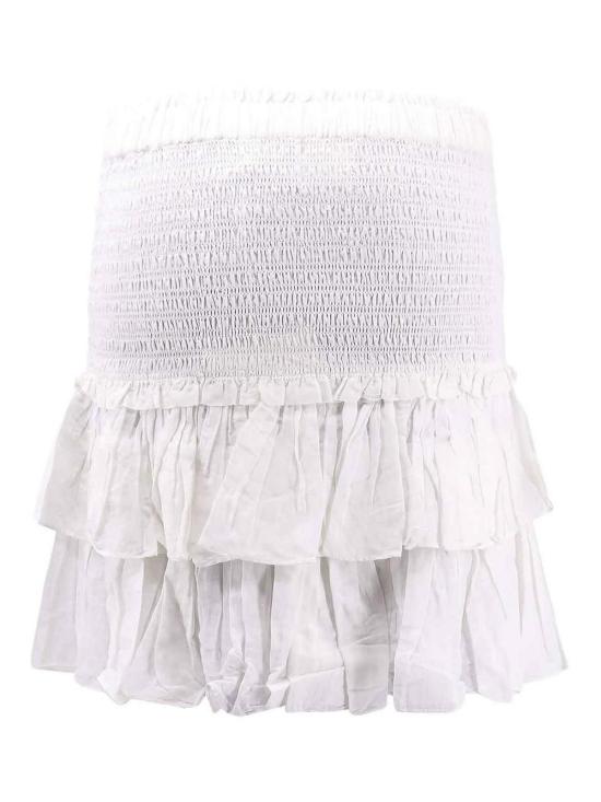 이자벨마랑에뚜왈 미디 스커트 JU0022FCB3J04E20WH White - ISABEL MARANT ETOILE