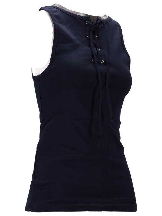  프라다 민소매 티셔츠 39603SOOO10Z0F0124 Dark Blue - PRADA