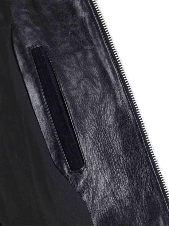  아워레가시 가죽 자켓 M4239MTDTOPDYEDBLACKLEATHER Black - OUR LEGACY