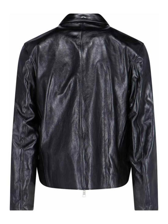  아워레가시 가죽 자켓 M4239MTDTOPDYEDBLACKLEATHER Black - OUR LEGACY