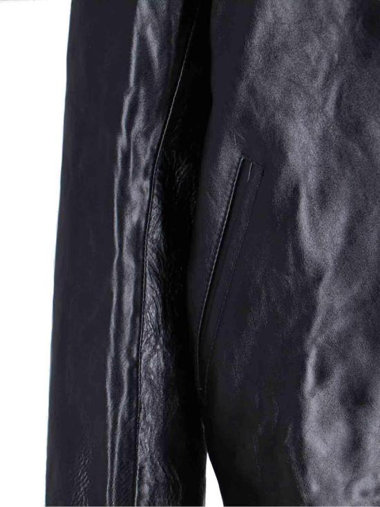  아워레가시 가죽 자켓 M4239MTDTOPDYEDBLACKLEATHER Black - OUR LEGACY