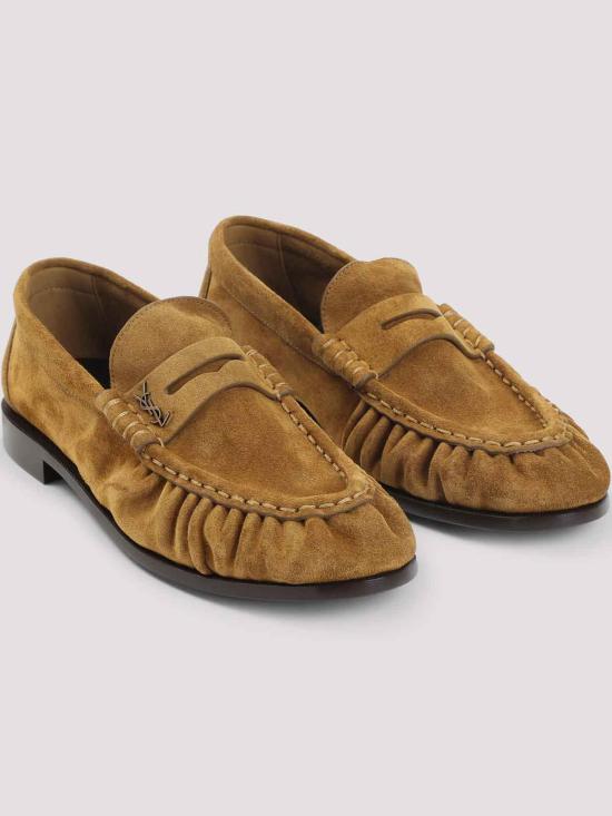 26FW 생로랑 로퍼 8189082W5AC9808 BROWN - SAINT LAURENT