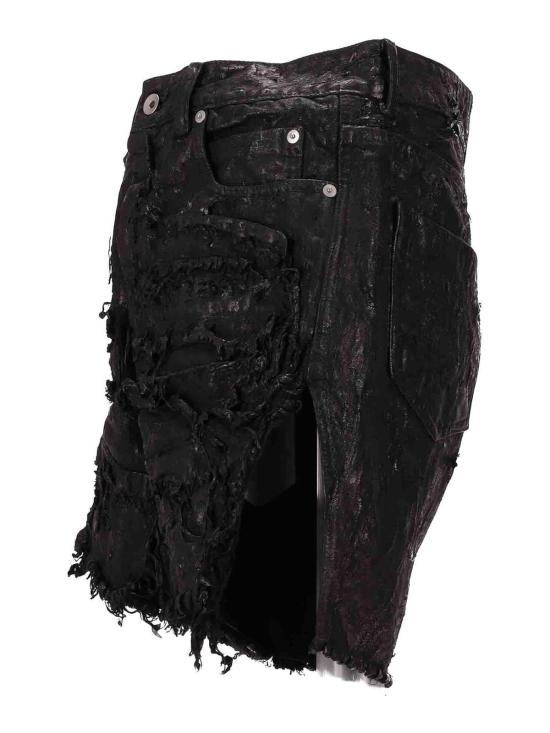  릭 오웬스 숏팬츠 RO01E7381BMT09 Black - RICK OWENS