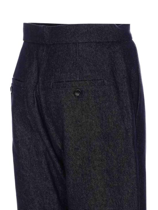 25SS 막스마라 스트레이트 팬츠 25111310136E15 Blue - MAX MARA