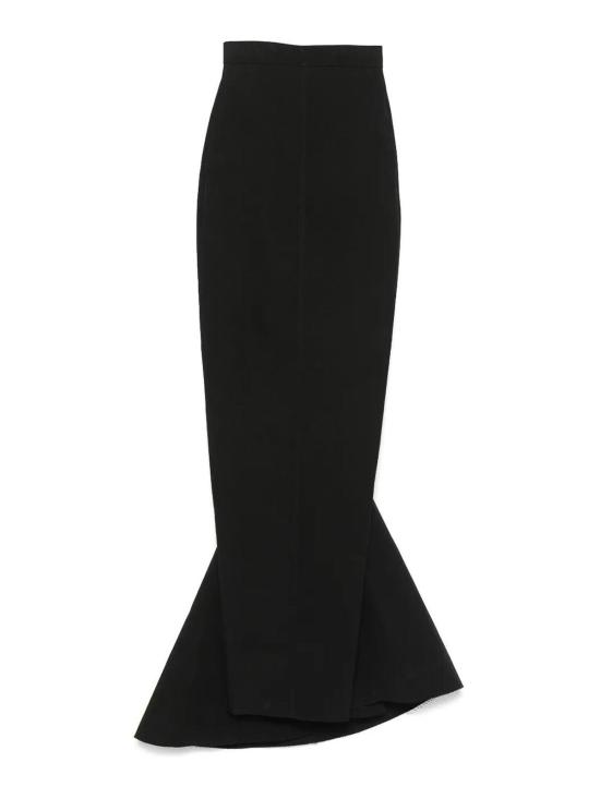 25FW 릭 오웬스 미디 스커트 RO01E7375PCVS09 Black