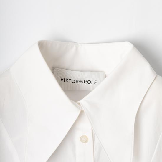 빅터앤롤프 긴팔 티셔츠 TS032 OFF WHITE Beige - VIKTOR & ROLF