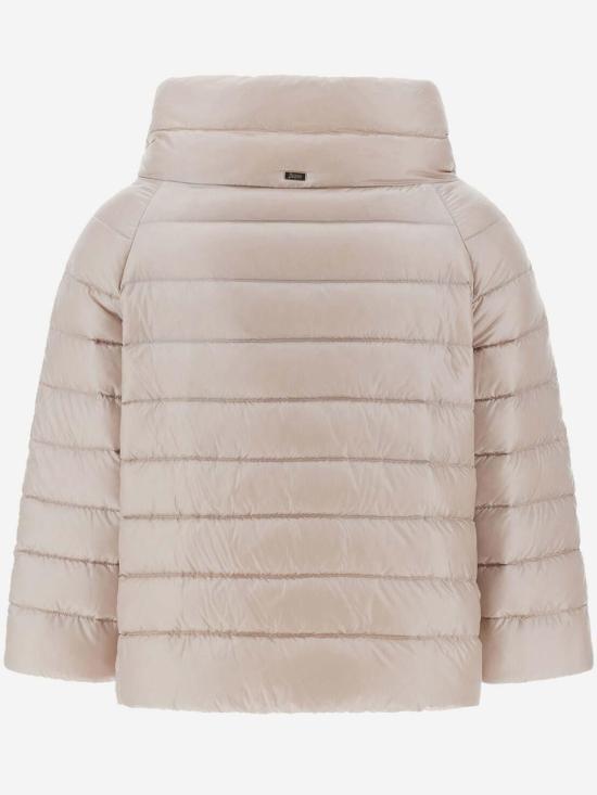25FW 에르노 소피아 레귤러 핏 케이프 다운 자켓 PI0046DIC12017Z1985 Yellow - HERNO