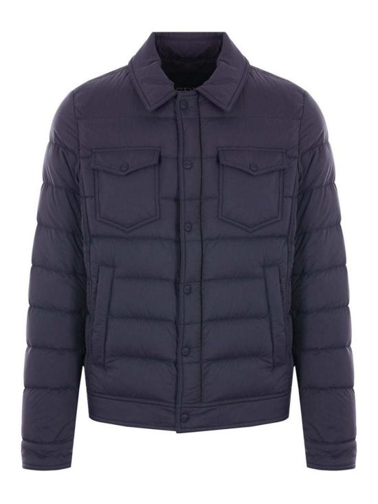  에르노 라 카미치아 다운 자켓  PI011ULE12456Z9202 Blue