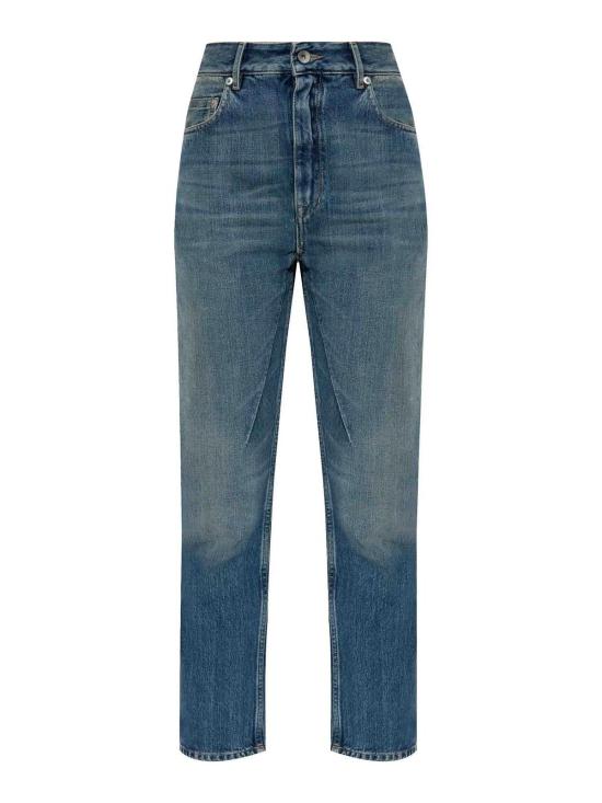 25SS 릭 오웬스 스트레이트 팬츠 DS01E3310DWB06 Medium Wash