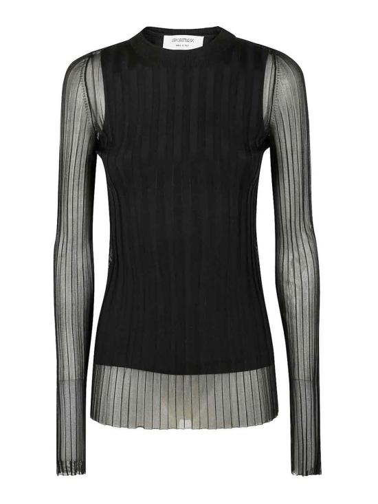 25SS 스포트막스 긴팔 티셔츠 25123810336E15 Black