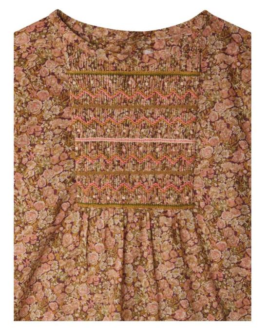 25FW [키즈] 봉쁘앙 블라우스 W05GBLW00024 522C Pink - BONPOINT