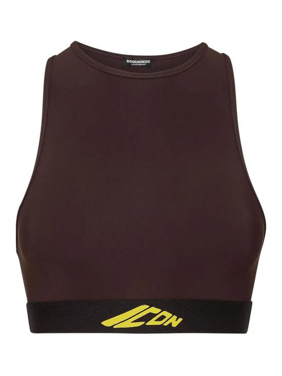  디스퀘어드2 민소매 티셔츠 D8RGD5870217 Brown