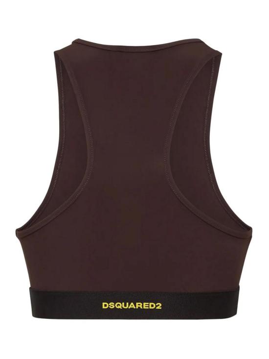  디스퀘어드2 민소매 티셔츠 D8RGD5870217 Brown - DSQUARED2
