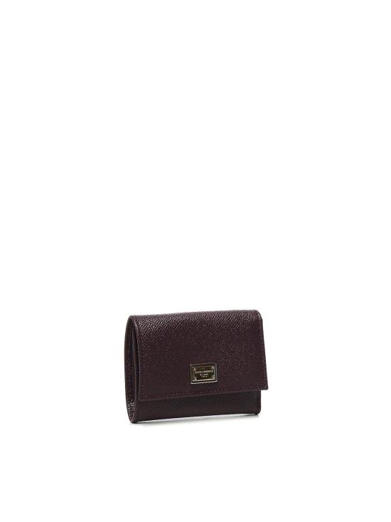 25FW 돌체앤가바나 지갑 BI0770A10018M073 Dark Red - DOLCE & GABBANA