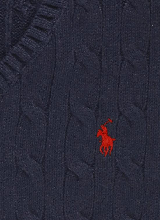 25FW [키즈] 랄프 로렌 니트 베스트 702300 026 Blue - RALPH LAUREN