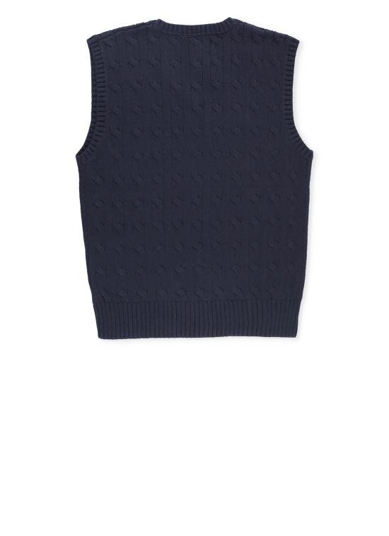 25FW [키즈] 랄프 로렌 니트 베스트 702300 026 Blue - RALPH LAUREN