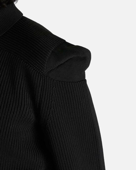  사카이 반팔 티셔츠 니트 폴로 셔츠 - SACAI