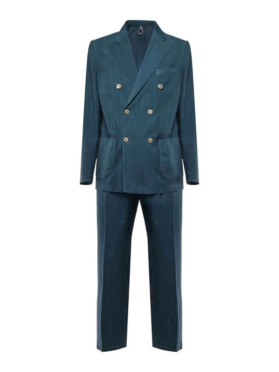  비아지오 산타니엘로 수트 세트 VL7251MF18PFL257181P Blue